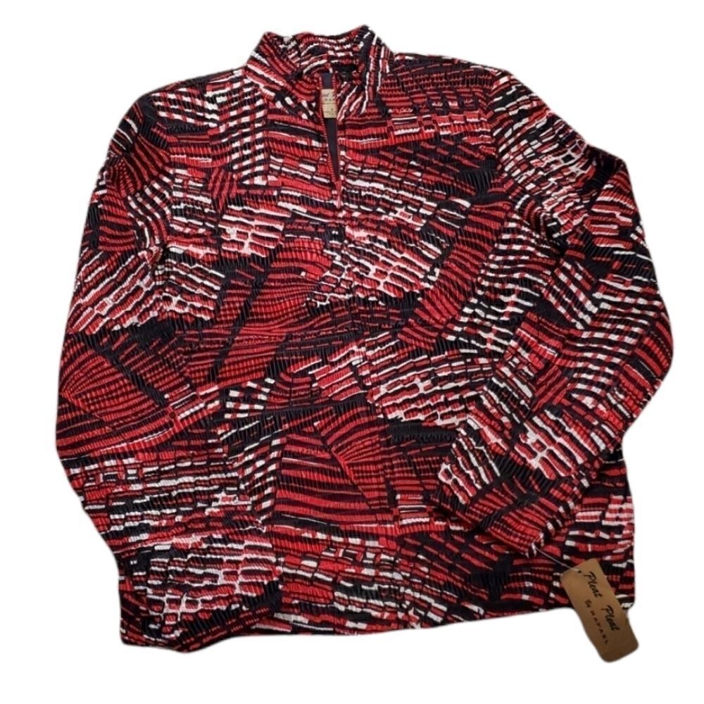 PLEAT PLEAT By RAFAEL Zip-Up Jacket